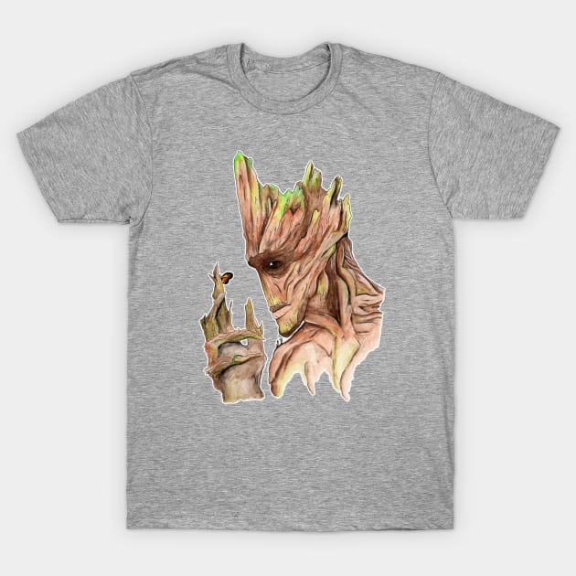 Groot T-Shirt by AaronShirleyArtist